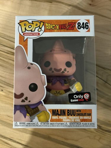 Funko Pop! Majin Buu with Chocolate Bar 846 Gamestop Exclusive