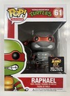 Tmnt Funko POP! Metallic Grayscale Raphael #61 ALAMO CITY COMIC CON 🔥