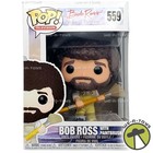 Funko POP TV 559 Bob Ross in Overalls with Paintbrush Vinyl Figure