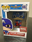 Funko POP!Marvel Collector 693 Captain America Spider-Man Homecoming W/protector