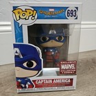 Captain America #693 Funko Pop Spider Man Homecoming Nonmint Box