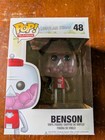 Funko POP! Benson #48 Regular Show Vaulted Vinyl Figure In Box Rare Cartoon