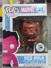 Funko Pop Red Hulk San Diego Comic Con Exclusive