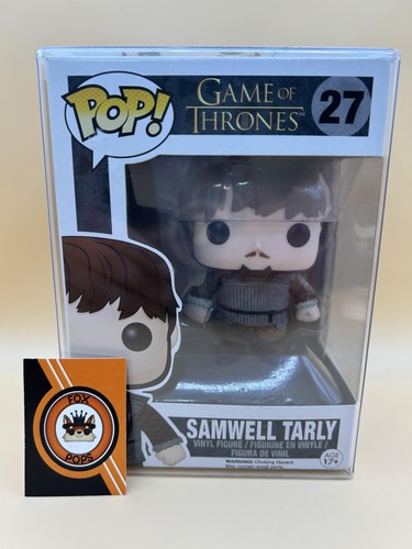 Funko Pop Game of Thrones SAMWELL TARLY #27 GoT Vaulted w/ Protector (NEW)