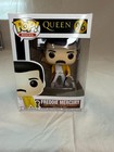 Funko Pop! Rocks: Queen - #96 Freddie Mercury - NIB -  Box Condition 6/10