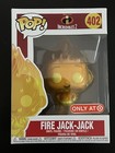 Funko Pop Jack Jack 402 Fire Target Exclusive VAULTED Pixar The Incredibles