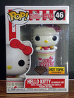 Funko Pop! Hello Kitty Noodle Cup #46 Diamond Glitter Hot Topic Exclusive NEW