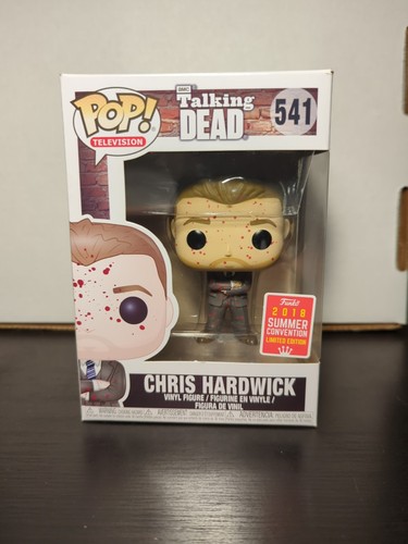Funko Pop! 541 - Chris Hardwick Bloody AMC Talking Dead  2018 Summer Convention