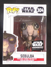 FUNKO POPS! STARWARS SEBULBA SMUGGLERS BOUNTY EXCLUSIVE #304