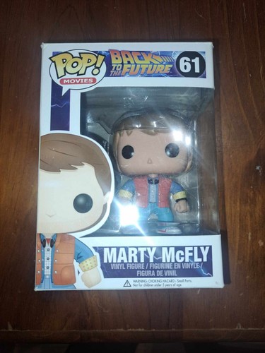 Funko POP Back to the Future 61 Marty McFly Error Box