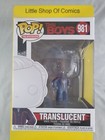 Funko Pop! TV The Boys Translucent Clear #981 Vinyl Figure See Photos
