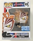 Funko Pop Ichigo Kurosaki Half Mask Game Stop Exclusive W/Protector #1828 Bleach