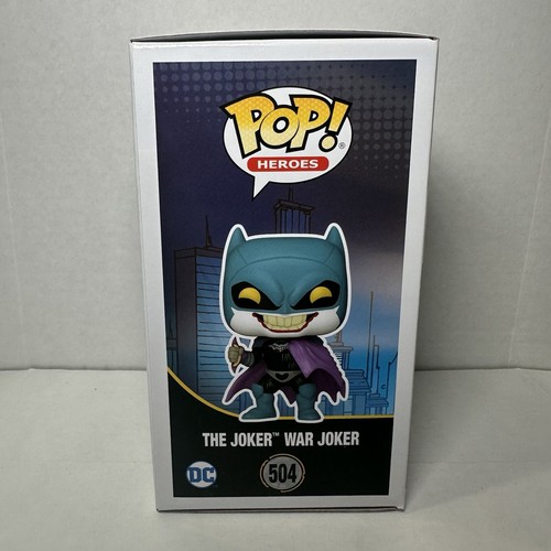 Batman War Zone The Joker War Joker Funko Pop! Vinyl Figure #504