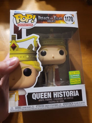 Funko Pop Attack on Titan Queen Historia # 1170 SDCC Summer Convention 2022 READ