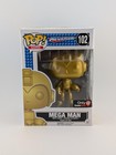 Funko POP! Games Megaman #102 Gold GameStop Exclusive New