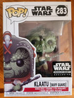 Funko POP Star Wars Klaatu Skiff Guard #283 Smugglers Bounty Excl. Free Shipping