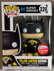 Yellow Lantern Batman Funko POP! Heroes #220 Fugitive Toys Exclusive