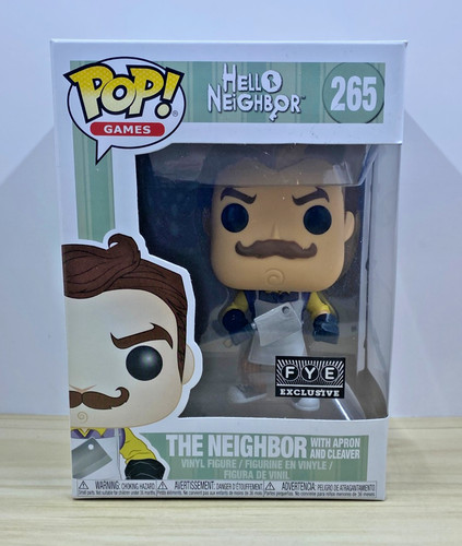 Funko Pop! Games #265 Hello Neighbor - The Neighbor (w/Cleaver) FYE Exclusive