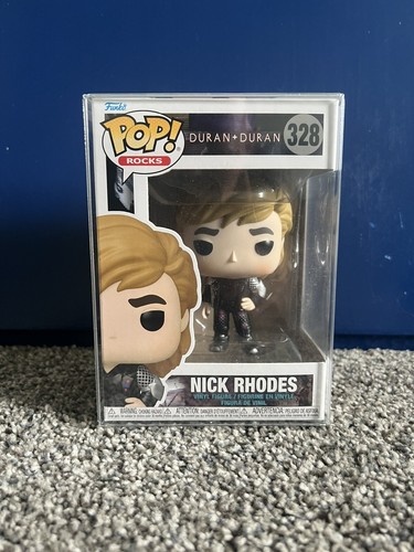 Funko Pop! Vinyl: Nick Rhodes #328 Duran Duran. Rocks. In Protector
