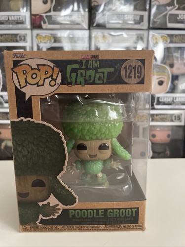 🎄Poodle Groot #1219 I Am Groot Pop! Marvel Bobble Head Figure Funko Pop