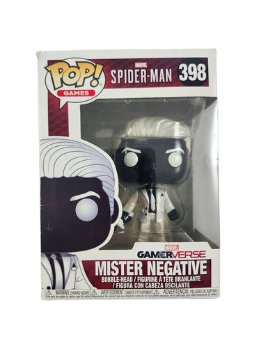 Spider-Man Funko Pop! No. 398 Mister Negative Vinyl Figure Gamer Verse NIB