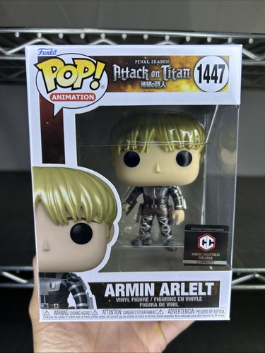 Funko Pop! Vinyl: Attack on Titan - Armin Arlelt #1447 (Metallic)