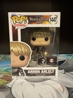 FUNKO POP! ARMIN ARLELT Attack On Titan #1447 PRE RELEASE CHALICE Exclusive