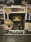 Funko Pop! Attack On Titan: Armin Arlelt #1447 Metallic Chalice Exclusive!