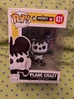 Funko Pop! Disney: Mickey 90 Years Plane Crazy #431 New Free Shipping