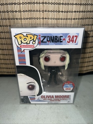 Funko Pop Television iZombie Olivia Moore #347 NYCC 2016 Figure W/ Protector