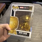 Funko Pop! Marvel Studios Iron Man the First Ten Years #375 Gold Chrome