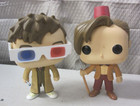 Funko Pop! Doctor Who - Tenth Doctor with 3D Glasses #233 & Eleventh Doctor #236