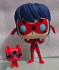 funko pop ! animation 359  MIRACULOUS LADYBUG WITH TIKKI  vinyl figure no box