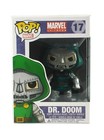 Funko Pop Dr. Doom Metallic Vinyl Figure #17 Marvel Comics Fantastic Four