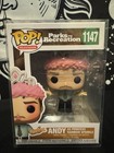 Funko Pop! Parks and Recreation Andy Princess Rainbow Sparkle #1147 + Protector