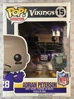 Funko Pop! Adrian Peterson #15 Minnesota Vikings NFL NEW *Shelf Wear*