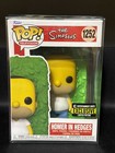 Funko Pop! Homer in Hedges #1252 W/soft Protector Simpsons EE Exclusive New