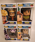 *NEW* FUNKO DISNEY EMPERORS NEW GROOVE 4 pc KUZCO PACHA YZMA KRONK #357-360 POP!