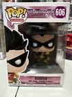 Funko POP! Television 606 Robin DC Teen Titans Go! W/ Protector