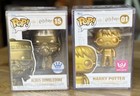 Albus Dumbledore Gold LE 4000 Funko Exclusive and Harry Potter Sugar Gold W/Pro