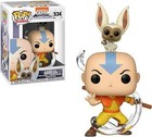 Funko Pop Animation: Avatar - Aang with Momo Vinyl Figure 534