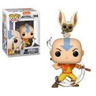 Funko POP! Animation Avatar: The Last Airbender Aang with Momo #534 Vinyl Figure