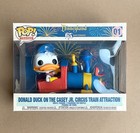Funko Pop Trains Disneyland 65th Donald Duck On Casey Jr. Train #01 + Protector