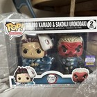 Funko Pop Tanjiro Kamado & Sakonji Urokodaki SDCC Demon Slayer Official Sticker