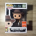 Funko Pop! Animation Ricky And Morty WESTERN MORTY #364 2018 Summer Conv. Exc LE