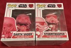 Funko Pop! Star Wars Valentines Darth Vader + Stormtrooper #417 & #418
