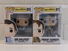 The Office - Jim Halpert #870 & Dwight Schrute #871 Funko Pop! Vinyl Television