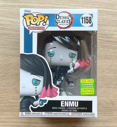 Funko Pop Demon Slayer Enmu SDCC #1158 + Free Protector