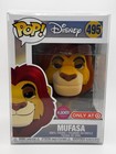 Funko Pop! Disney Lion King Mufasa #495 Flocked Target Exclusive + Protector