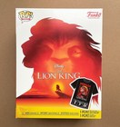 Funko Pop Disney The Lion King Mufasa Flocked Box + Small Tee #495 + Protector
